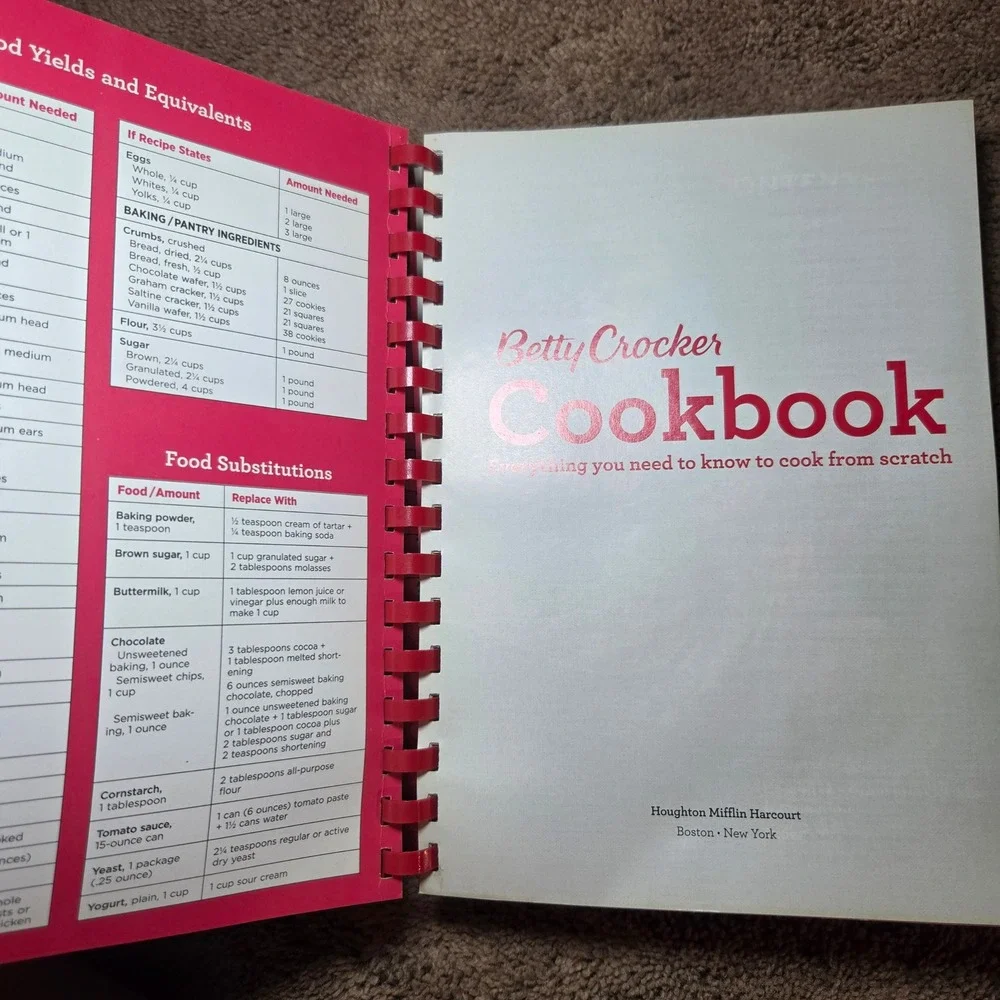 Betty Crocker Cookbook Everything You Need to Know to Cook from Scratch 2016